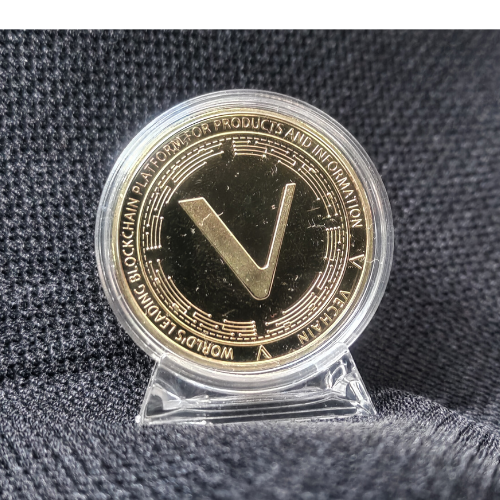 VeChain, VET, Krypto, Sammelmünze/Medaille, Geschenkidee für jedes Portfolio