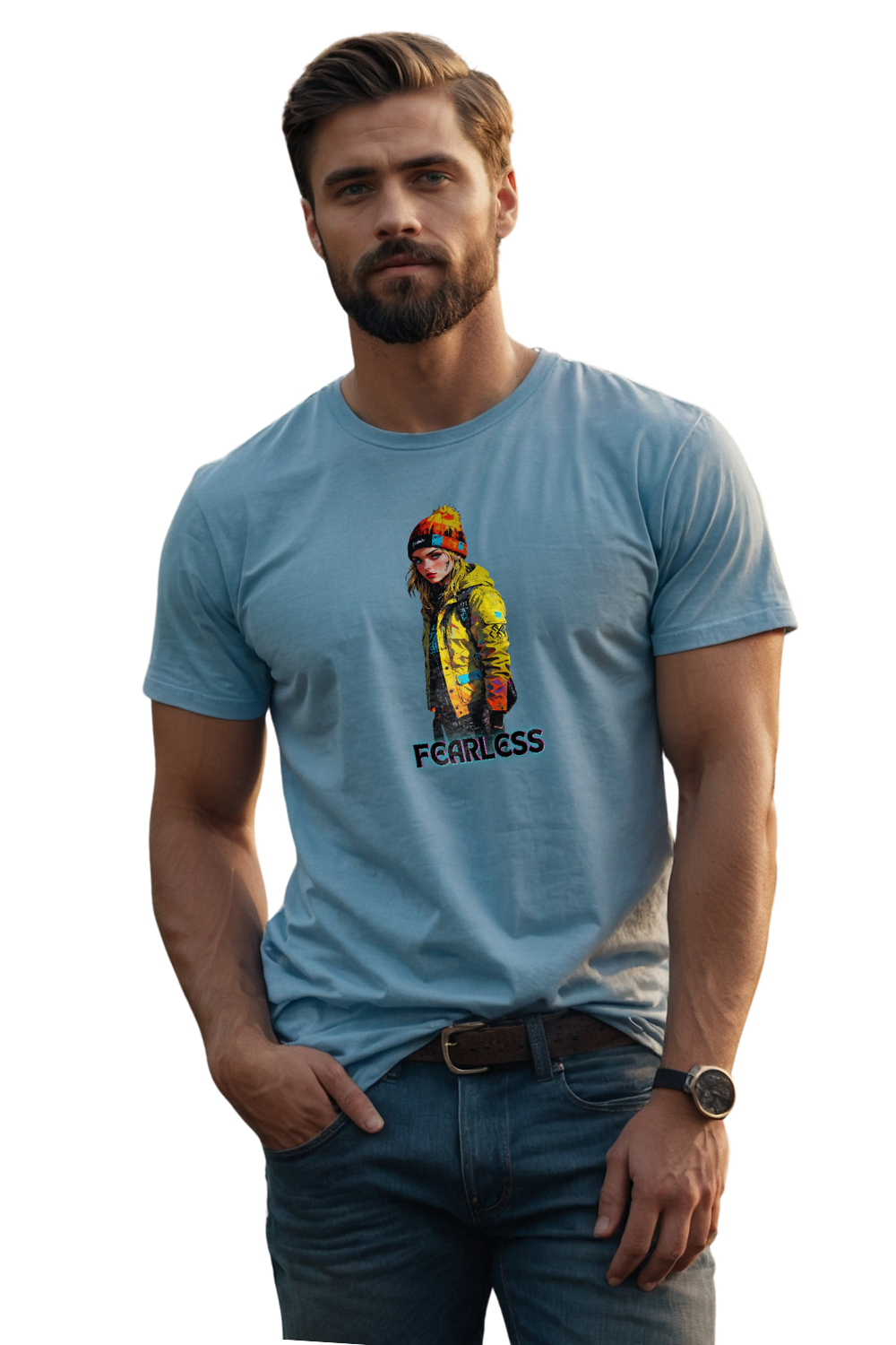 Fearless - T-Shirt, Bio-Baumwolle