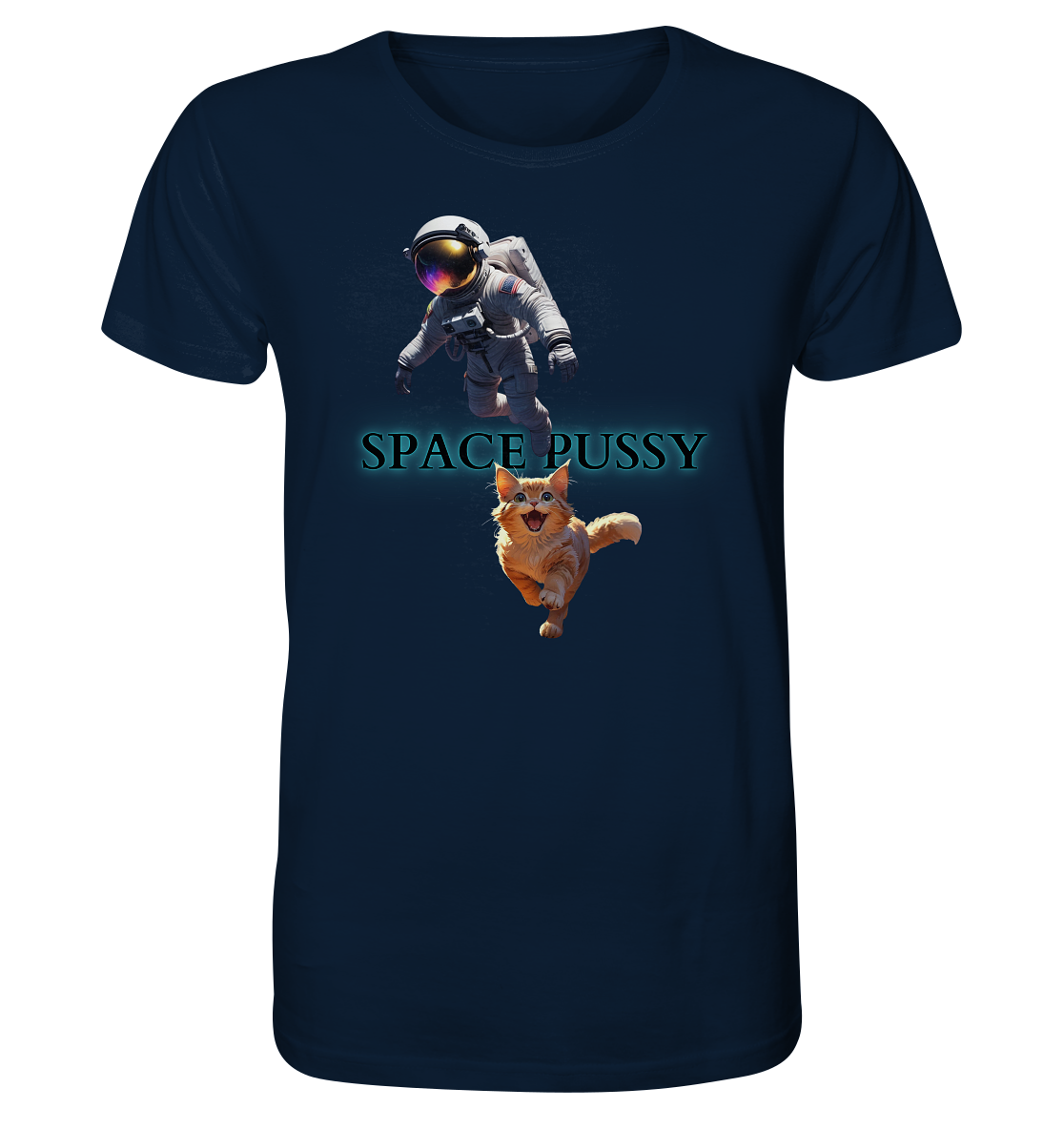 Space Pussy - Bio-Baumwolle T-Shirt