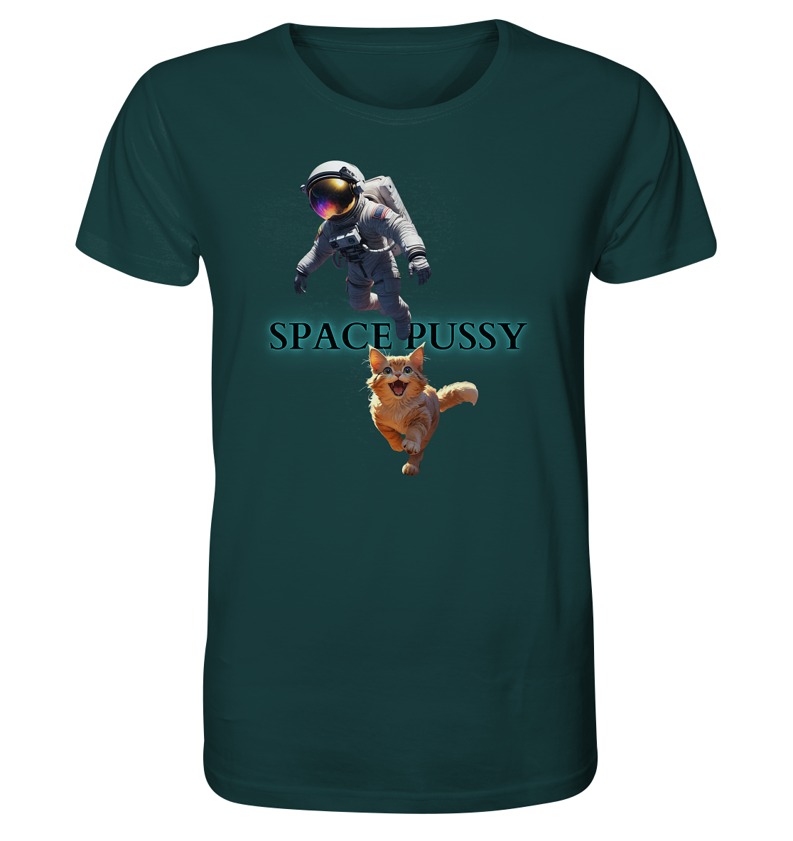 Space Pussy - Bio-Baumwolle T-Shirt