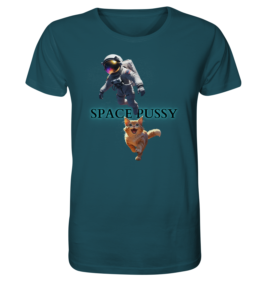 Space Pussy - Bio-Baumwolle T-Shirt