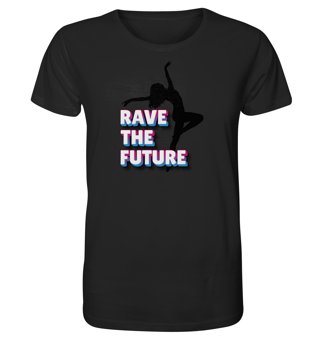 Rave - T-Shirt, Bio-Baumwolle