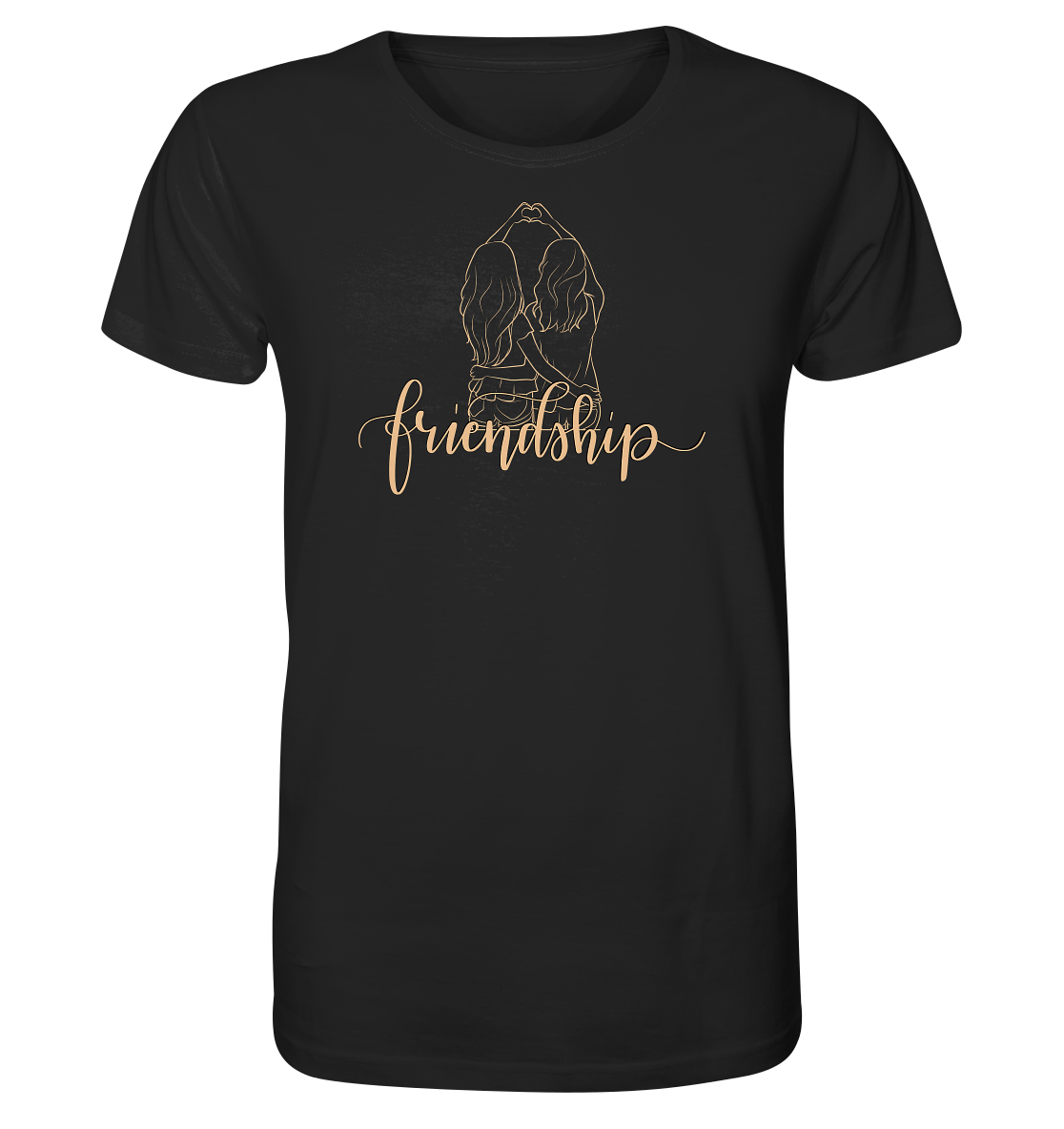 Friendship - T-Shirt, Bio-Baumwolle