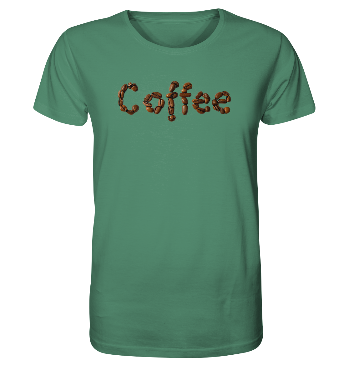 Coffee - T-Shirt, Bio-Baumwolle