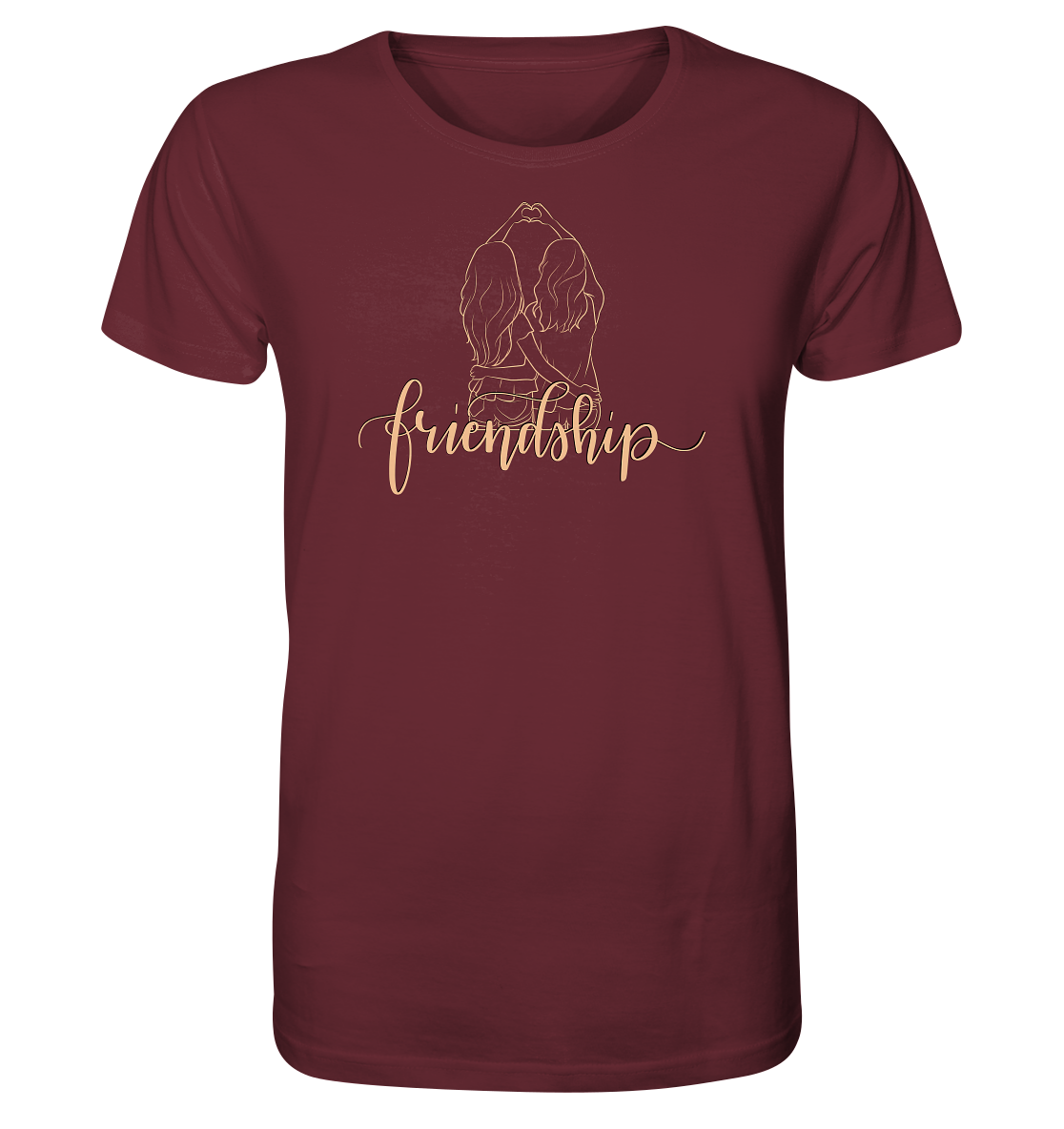 Friendship - T-Shirt, Bio-Baumwolle