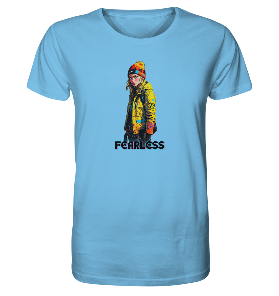 Fearless - T-Shirt, Bio-Baumwolle