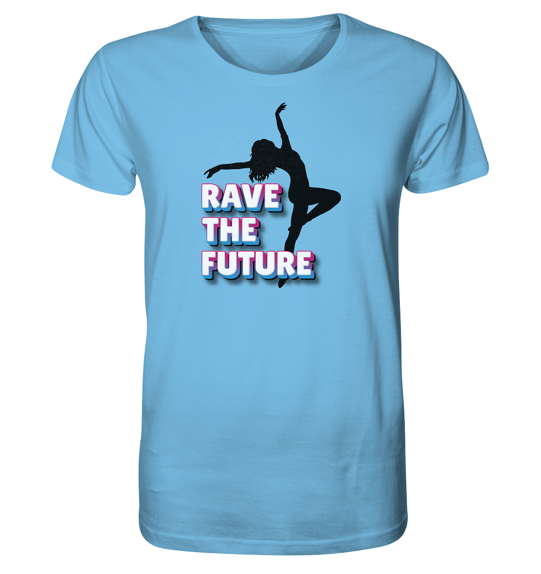 Rave - T-Shirt, Bio-Baumwolle