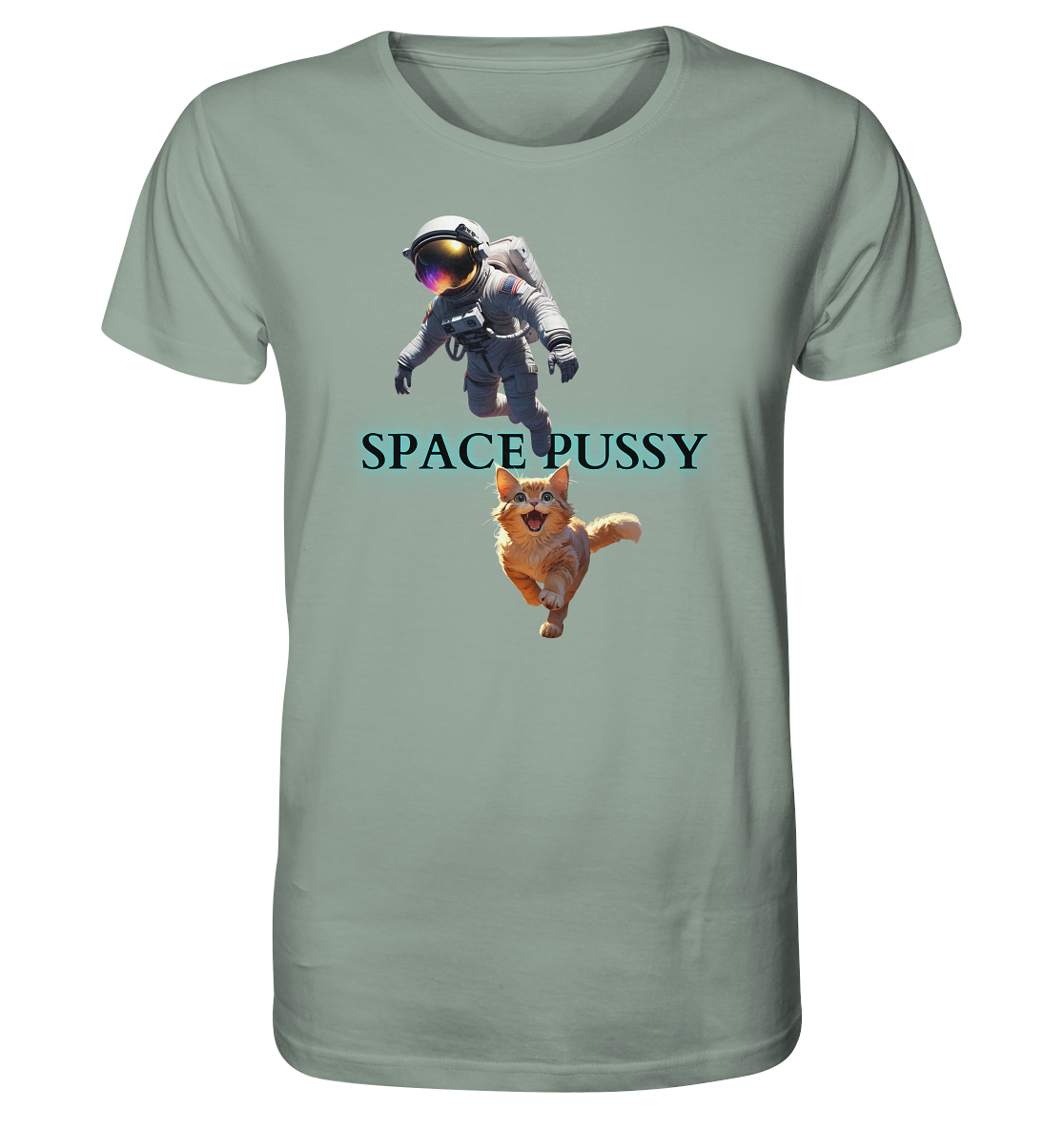 Space Pussy - Bio-Baumwolle T-Shirt