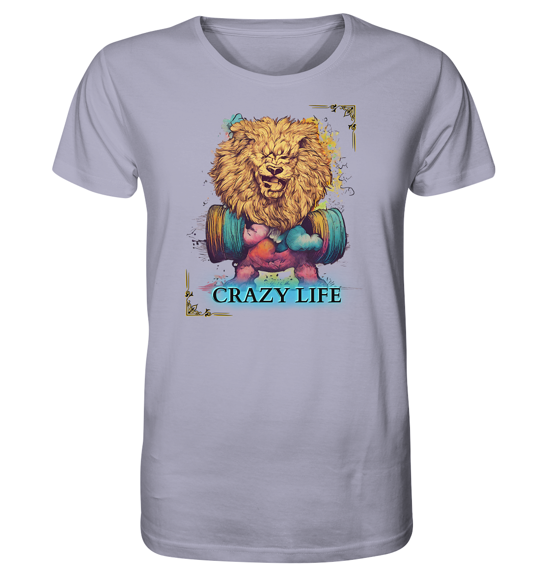 crazy life - Bio-Baumwoll T-Shirt