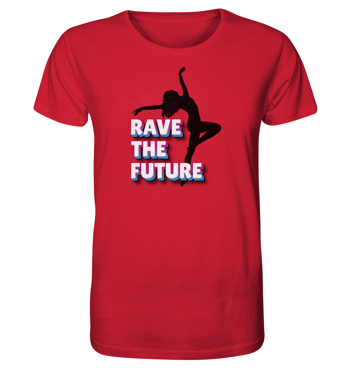 Rave - T-Shirt, Bio-Baumwolle