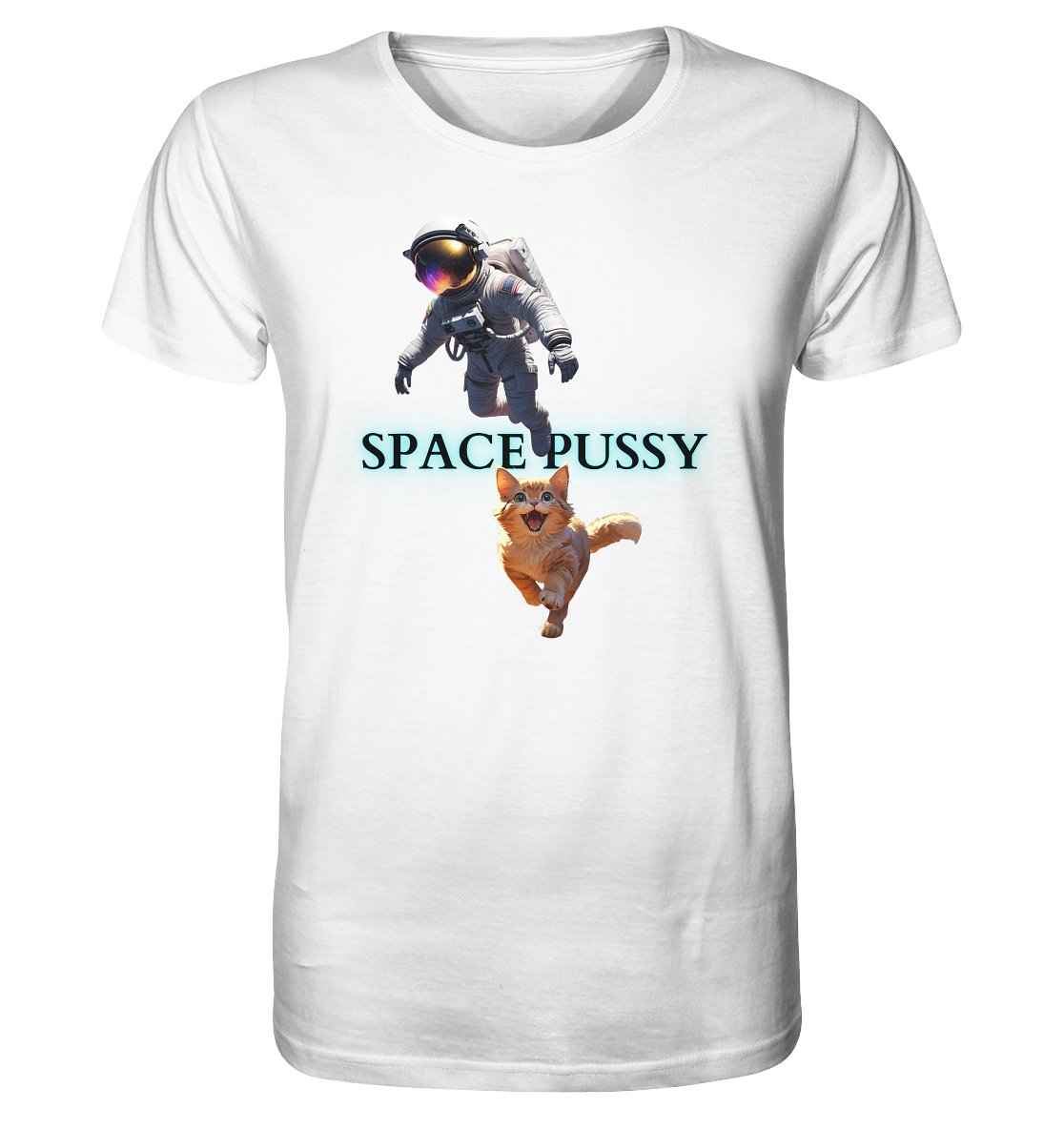 Space Pussy - Bio-Baumwolle T-Shirt