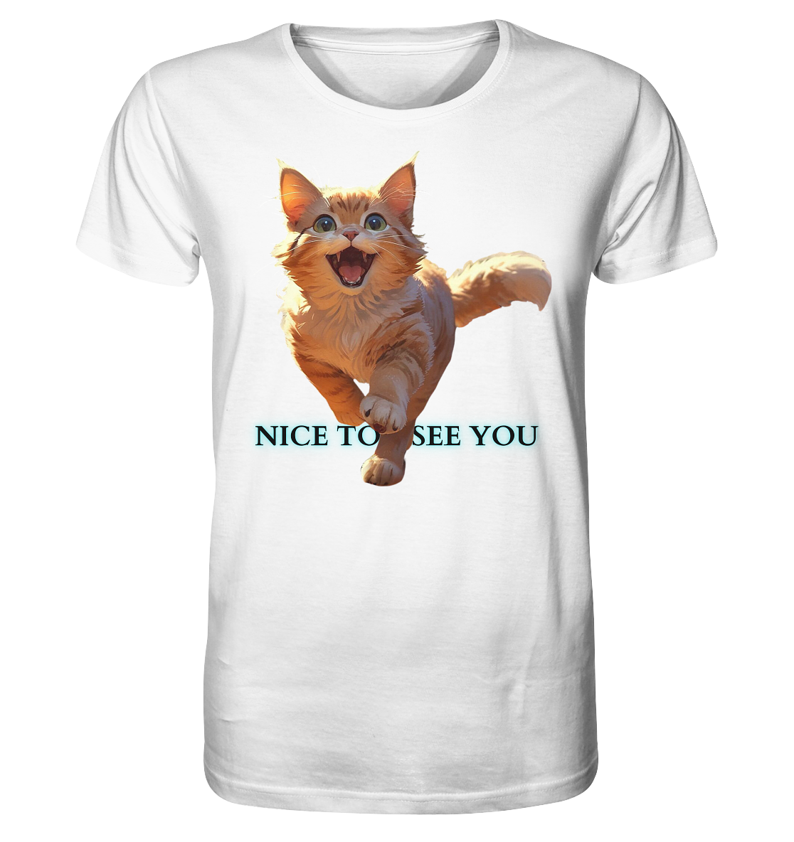 nice to see you - Bio-Baumwoll T-Shirt