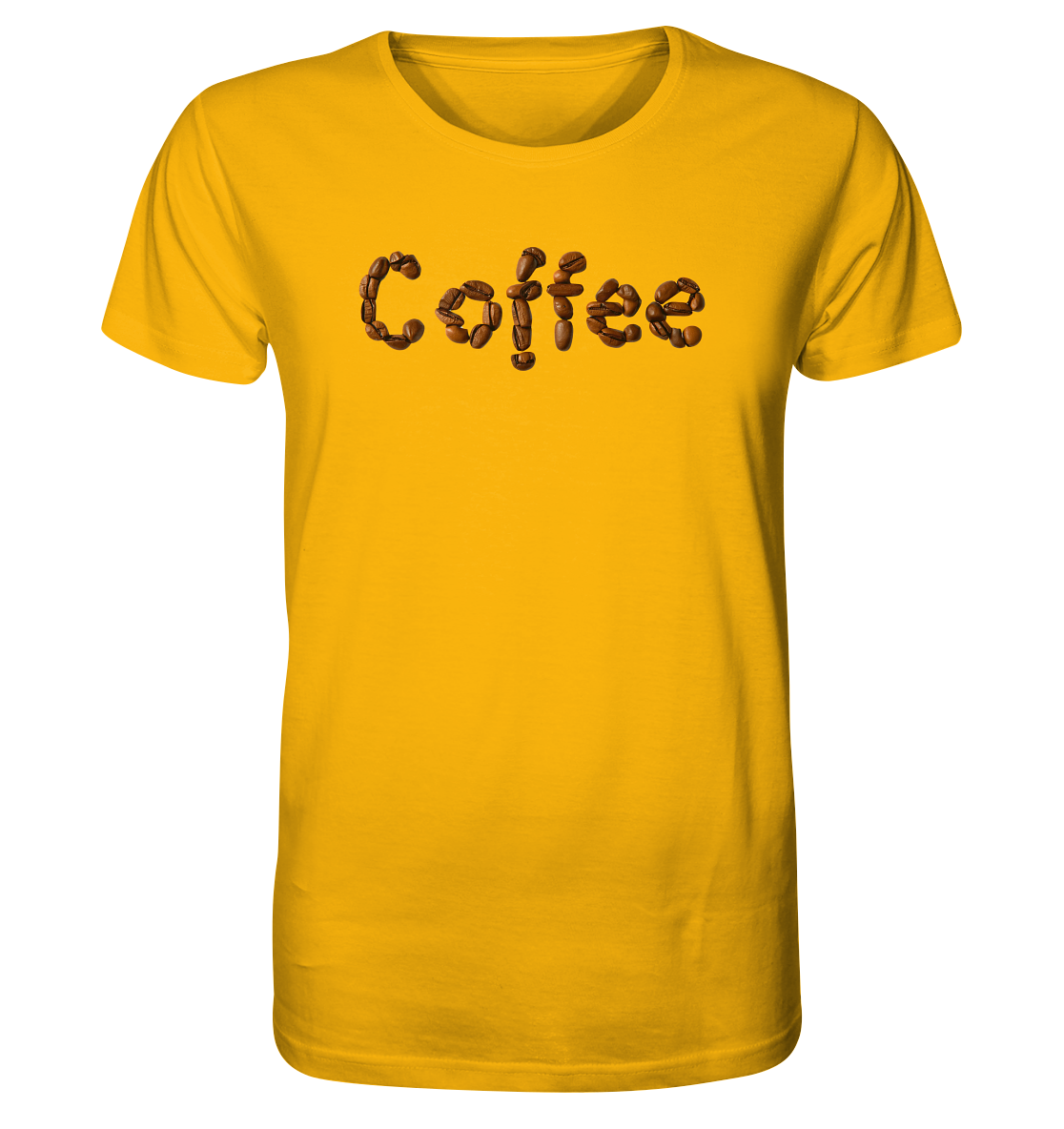 Coffee - T-Shirt, Bio-Baumwolle