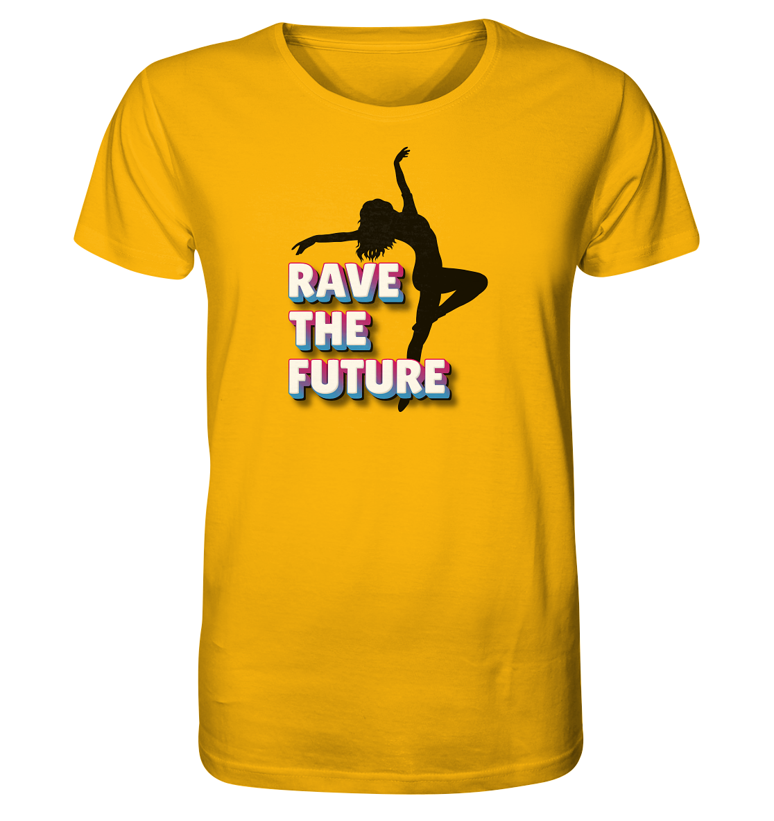 Rave - T-Shirt, Bio-Baumwolle