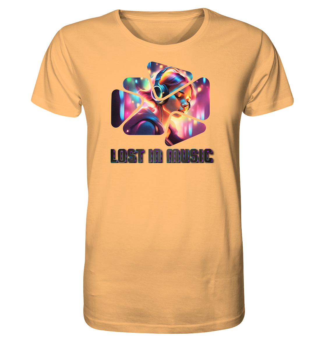 Lost in Music - T-Shirt, Bio-Baumwolle