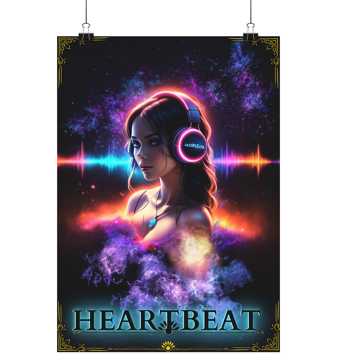 Heartbeat: echo of the soul - Poster (Hochformat)